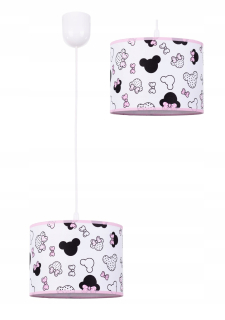 Luster do detskej izby - Detské stropné svietidlo závesné tienidlo LED valec