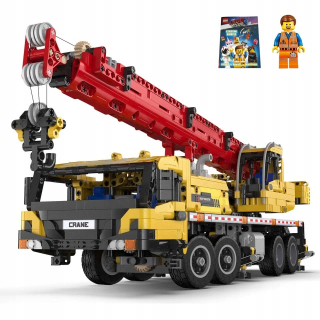 Stavebnica RC Technic - Crane CADA C61081W 1831 EL. + Lego figúrka