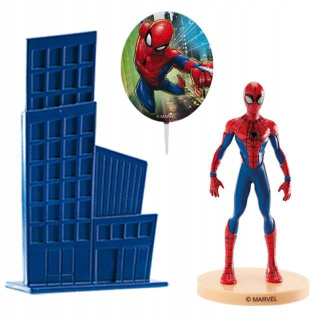SPIDERMAN tortu dekorácie Spider man set