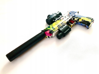 Pištoľ pre deti - Desert Eagle Electric Gélové Gélové guličky