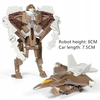 Detské hračky Mini Transformation Robot Kit Hračky Modely 2 v 1 Deformované auto