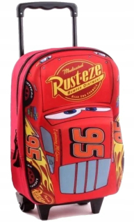 DISNEY CARS AUTA KUFOR NA KOLESÁCH 3D BATOŽINA