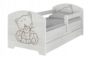 Posteľ OSKAR BABY BOO 160X80 MATRAC + ZÁSUVKA