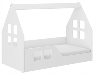 Drevená posteľ Toys drevená 74 x 144 cm biela