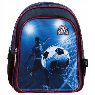 Detský cestovný ruksak na futbal pre chlapcov loptička Derform