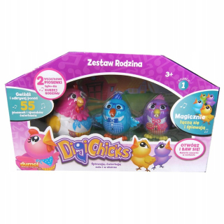 Digichicks sada rodiny chickpipes dumel