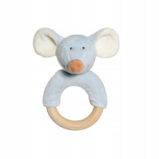 Hrkálka, chrastítko - Diinglisar Ratchet Drevená Mouse 12cm