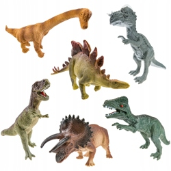 Dinosaury obr Big Alosaur Triceratops gumy