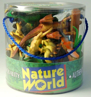 Dinosaury Set 18 ks. Obrázky Nature World Tuba