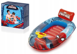 Chovná loď Spider-Man 112cm x 71cm bestway 980