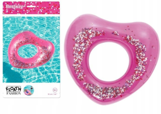 Nafukovací prsteň Bestway Pink 36141