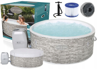 Nafukovacia vírivka Spa Jacuzzi 4-miestna 155 x 60 cm Bestway