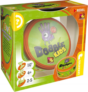 Dobble Kids. Rodina hry, karty. Rebel. 98411.