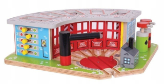 Bigjigs - Doplnok strojovne Bigjigs Rail