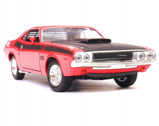 Autíčko pre deti - Dodge Challenger T / A '70 01:24 Model 24029 Red