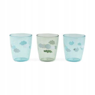 Vyrobil Deer Kubki Mini Glass 3szt. Veselé oblaky G