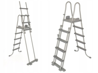 Bezpečný rebrík pre bazény 132 cm Bestway 5833