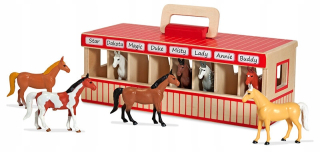 Prenosná stajňa pre 8 koní Melissa & Doug 13744