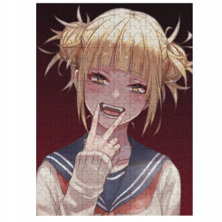 Drevené puzzle Himiko Toga pozostávajúce z 1000 dielikov