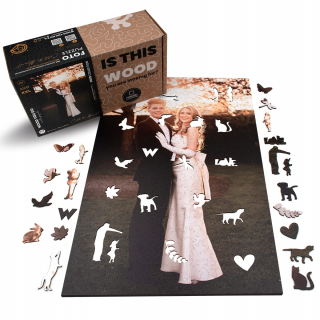 Drevené puzzle z fotografie WOOD YOU DO | 370 položiek | vertikálne | XXL