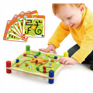 Drevená vzdelávacia hra Viga Toys Trop a sleď