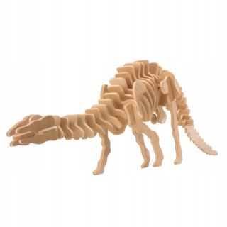 Drevené 3D dinosaurie puzzle Veľký apatosaurus