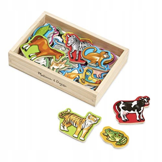 Drevené magnety s Melissa a Doug zvierat (2