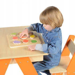Drevená triedič tvarov Masterkid Colorful