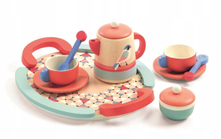 Drevený set of tea time Djeca