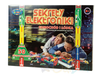 DRMADER Tajomstvo elektroniky 50 - auto, loď