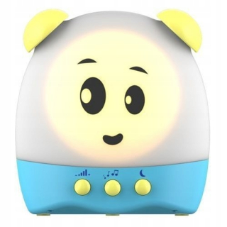 Nočná lampa do detskej izby - Dumel Duszek budík, hrajúci lampu, hudobné box