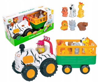 Dumel Interactive Traktor Safari hovorí en