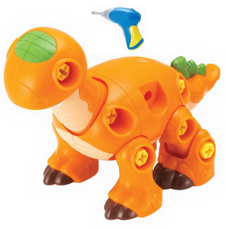 Stavebnica pre deti -  Dumel Return Dino Dinosaur pre Twisting Orange