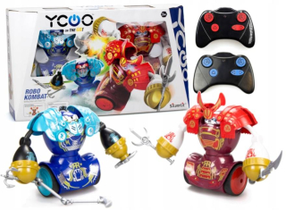 Auto na diaľkové ovládanie - Dumel Silverlit Robo Kombat Samurai Dva roboti