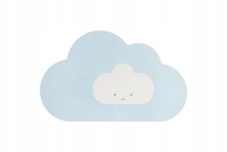 Vzdelávacia podložka pre deti - Dusty modrá - Foam Mat Foam Quut