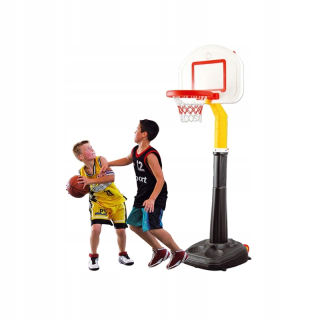Veľký basketbal s 15 krokmi, nastaviteľný na 280 cm