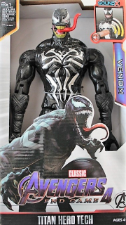 Akčná figúrka, postavička - Veľkú figúrka Venom 30cm Snewel light