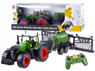 Auto na diaľkové ovládanie - Big RC traktor na diaľkové ovládanie + Baczkowe Pilot RC0492