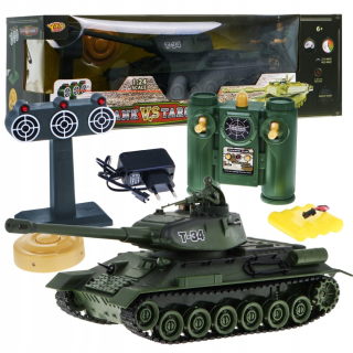 RC auto - Veľká diaľkovo ovládaná nádrž T-34 1:28 Mina Shield