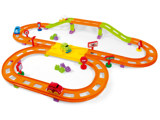 Dráha pre deti, stavebnica - Veľký Tor s Mochtoys Bricky Cars + Cars