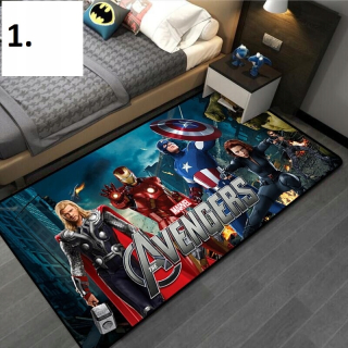 Koberec do detskej izby - Koberec koberčeku Avengers Marvel 7 typov 80x120cm