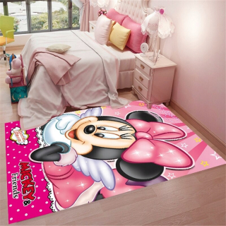 Koberec do detskej izby - Koberec koberčeku Mat Disney Mouse Minnie 80x160cm