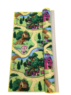 Koberec do detskej izby - Kobercové ulice Farma Candy Town 200x300