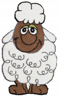 Koberec do detskej izby - Detské koberce Teplý Flori Sheep 130 x 075
