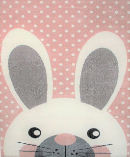 Koberec do detskej izby - Koberec Mier pre bábätká Rabbit Stars 133x190