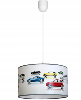 Luster do detskej izby - Detské závesné svietidlo Cars Auto 1xE27