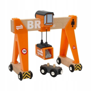 Dráha pre deti, stavebnica - Crane Crane 33732 BRIO