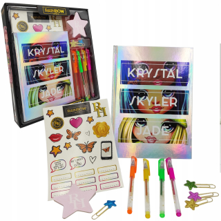 A4 MGA Rainbow High Diary Multicolor
