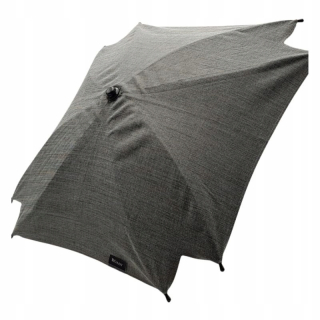Dáždnik na kočík Roan, 50 cm, sivý