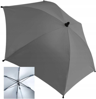 Titanium Detský dáždnik na kočík, 70 cm, šedý